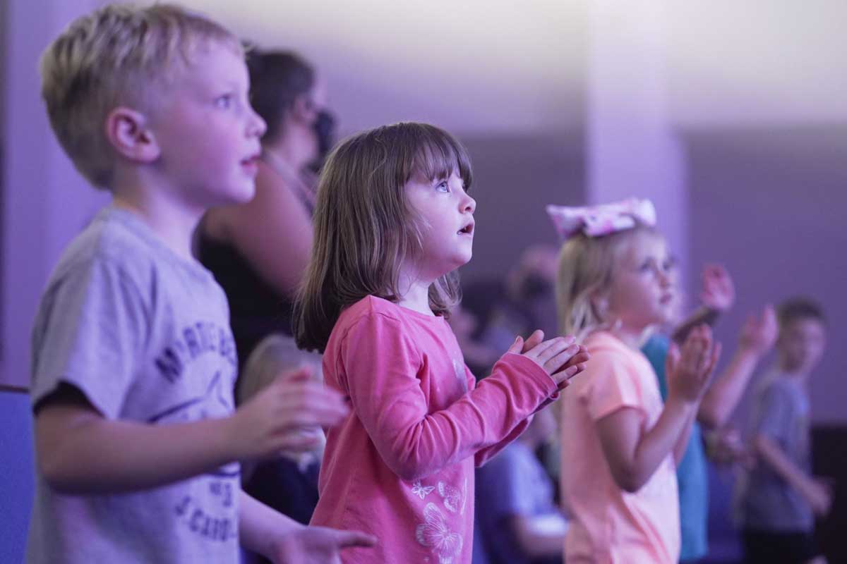 Kids in worship